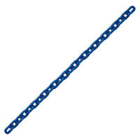 5/16"x4' Grade 100 Alloy Chain Blue Painted Over Zinc Plated
