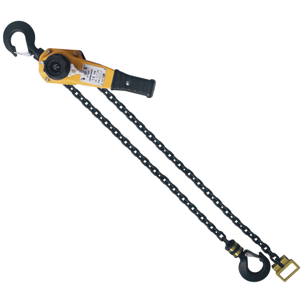 2200 LB COMPACT HAND PULLER COMEALONG CABLE PULLER CABLE HOIST 1 TON 