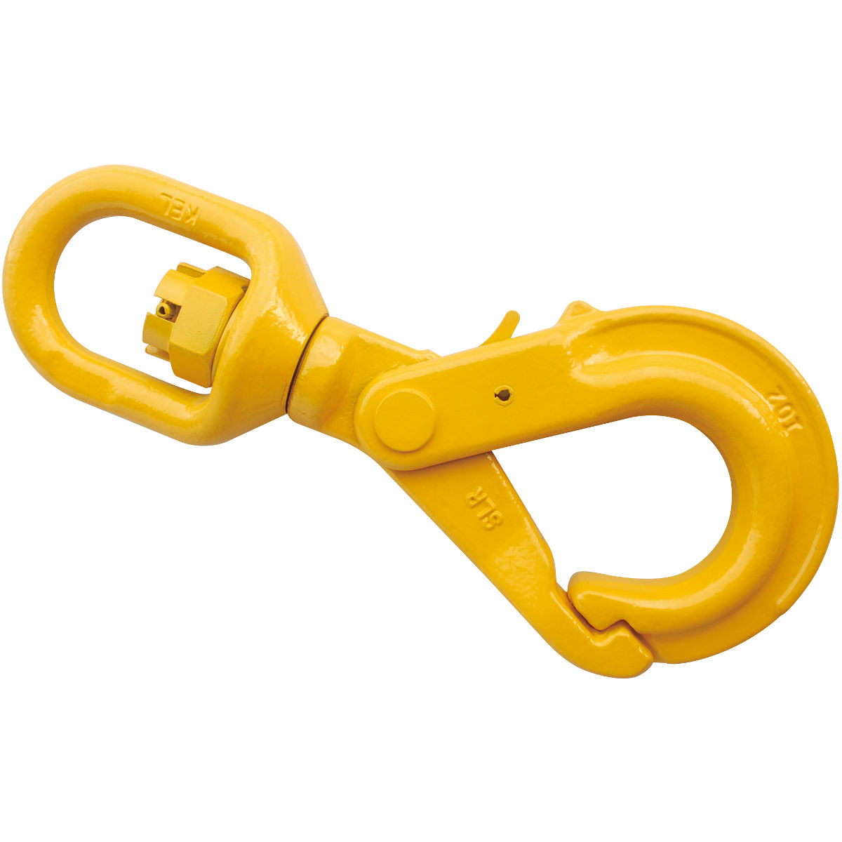 5/16 Grade 80 Swivel Self Locking Hook [339108] - $39.00 : Yellow Lifting &  Hardware LLC, Lifting and Rigging Hardware Supplier