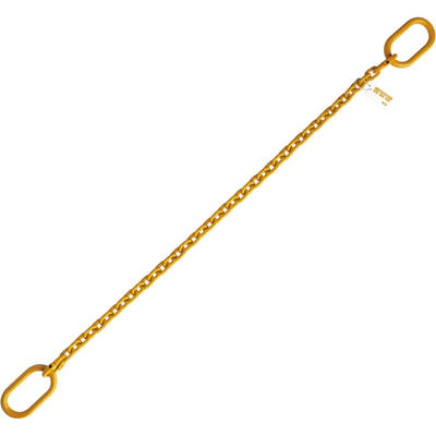 5/16" X 4' G80 Lifting Chain Sling with Master Link Single Leg