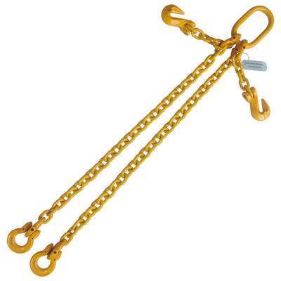 1/2" x 8' G80 Adjustable Chain Sling with Omega Link Double Leg