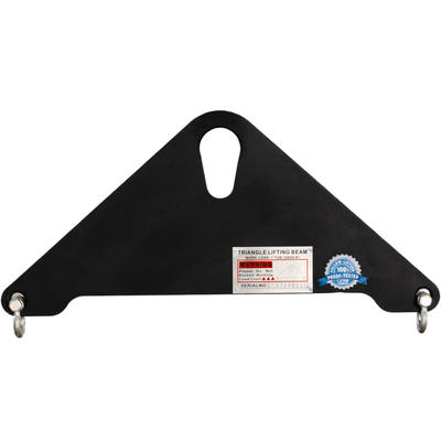 1T x 2FT Triangle Steel Lifting Beam w/ Shackle
