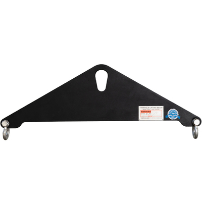1T x 3FT Triangle Steel Lifting Beam w/ Shackle