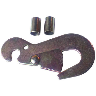 2" Snap Hook with 2 Spacers Yellow Zinc Plated 4000 LBS