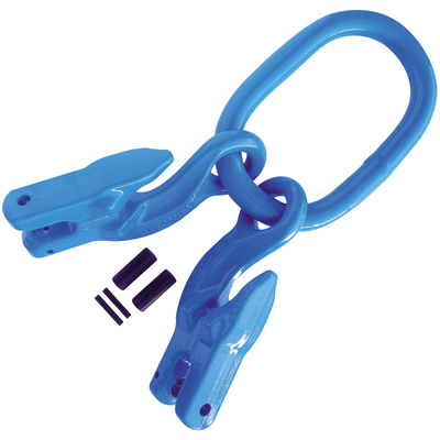 3/8" G100 Master Link Sub Assembly With Shorteners 2 Legs