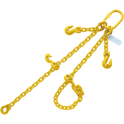 1/2"x20' G80 Logging Sling w/Twisted Choker HK Adjustable 2 Leg