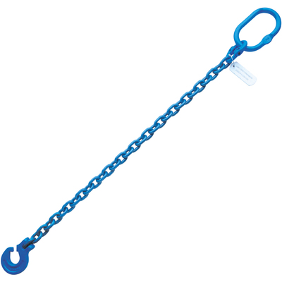 1/2"x10' G100 Logging Chain Sling w/Choker Hook