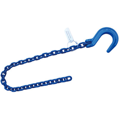 5/16"x5' Grade 100 Recovery Chain with Foundry Hook One End
