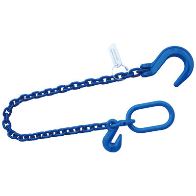 1/2"x20' Grade 100 Recovery Chain Foundry Hook and Master Link