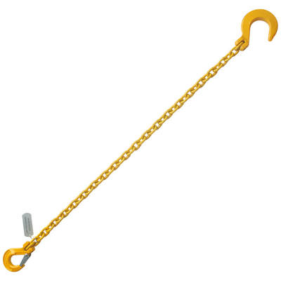 5/16"x5' Chain Sling with Sling Hook and Foundry Hook G8