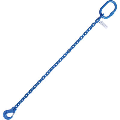5/8" X 12' G100 Chain Sling with Sling Hook Single Leg