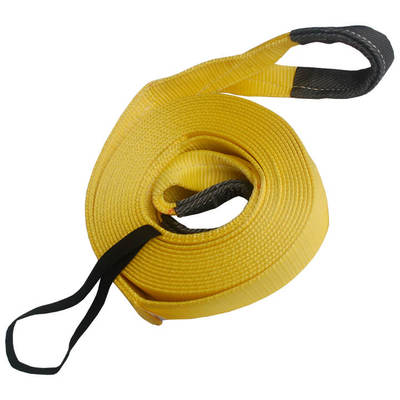 6"x30' Polyester Tow Strap for Rollback Truck Wrecker Recovery