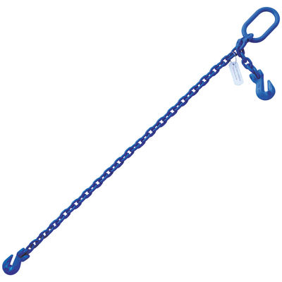 5/16"x12' G100 Adjustable Chain Sling with Grab Hook Single Leg