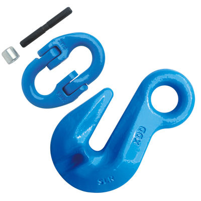 3/8" Grade 100 Eye Grab Hook With Connecting Link