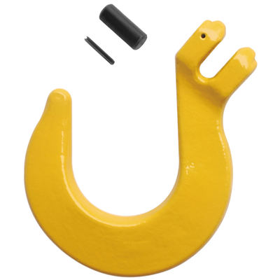 3/8" Clevis Foundry Hook Grade 80 Painted Yellow