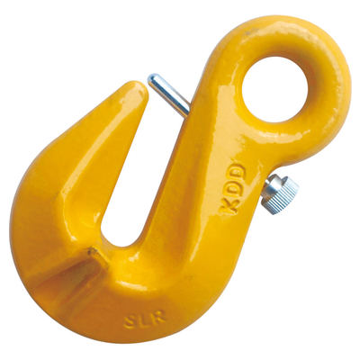 1/2" Grade 80 Eye Grab Hook with Locking Pin