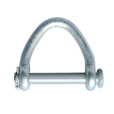 6" Web Sling Shackle Clevis Round Pin HDG for Lifting Sling