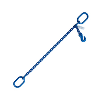 3/8"x5' G100 Adjustable Chain Sling with Master Link Single Leg