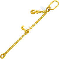 5/16"x5' G80 Logging Chain Sling w/Twisted Choker Adjustable 5/16"x5' G80 Logging Chain Sling w/Twisted Choker Adjustable