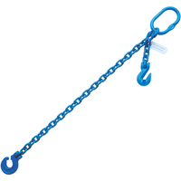 5/16"x5' G100 Logging Chain Sling w/choker Hook Adjustable 5/16"x5' G100 Logging Chain Sling w/choker Hook Adjustable
