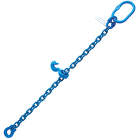 5/16"x5' G100 Logging Chain Sling w/Twisted Hook 5/16"x5' G100 Logging Chain Sling w/Twisted Hook