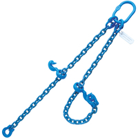 5/16"x5' G100 Logging Chain Sling w/Twisted Hook 2 Leg 5/16"x5' G100 Logging Chain Sling w/Twisted Hook 2 Leg