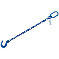 1/2"X4' Grade 100 Chain Sling with Foundry Hook Single Leg