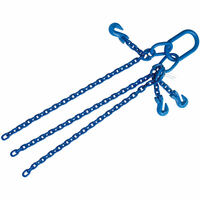 5/16"x2' Grade 100 Adjustable Chain Sling Open End Triple Leg