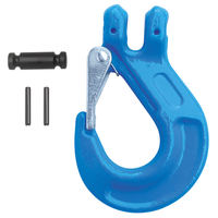 1/2" Clevis Sling Hook with Safety Latch Grade 100